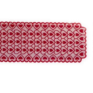 valentine style red color runner