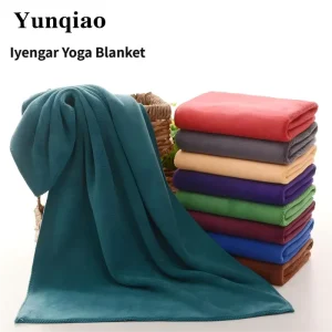 yoga blankets Iyengar yoga props widened and thickened warm yoga mats non slip meditation and relaxation