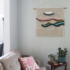 zhxs hand woven tapestries for the walls of Nordic hotels restaurants clothing stores and milk tea shops are decorated in a